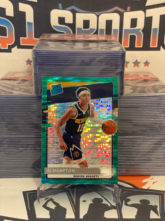 2020 Donruss Optic (Fanatics Green Prizm, Rated Rookie) RJ Hampton #174