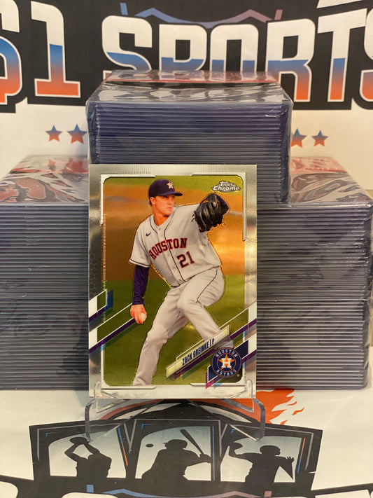 2021 Topps Chrome Zack Greinke #154