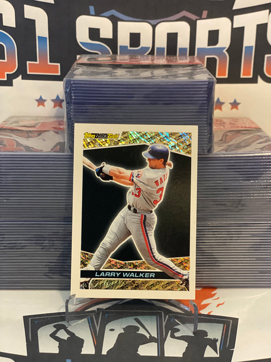 1993 Topps (Black Gold) Larry Walker #22