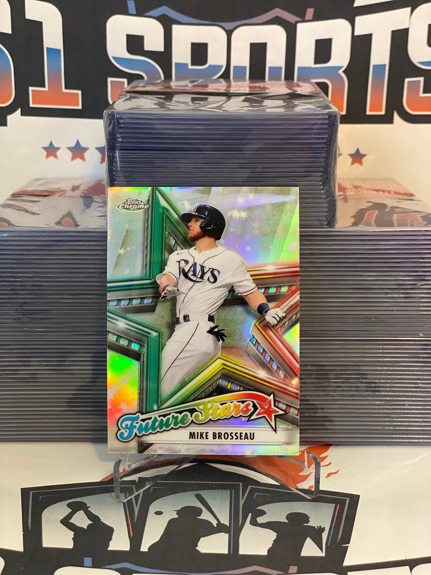 2021 Topps Chrome (Future Stars) Mike Brosseau #FS-12