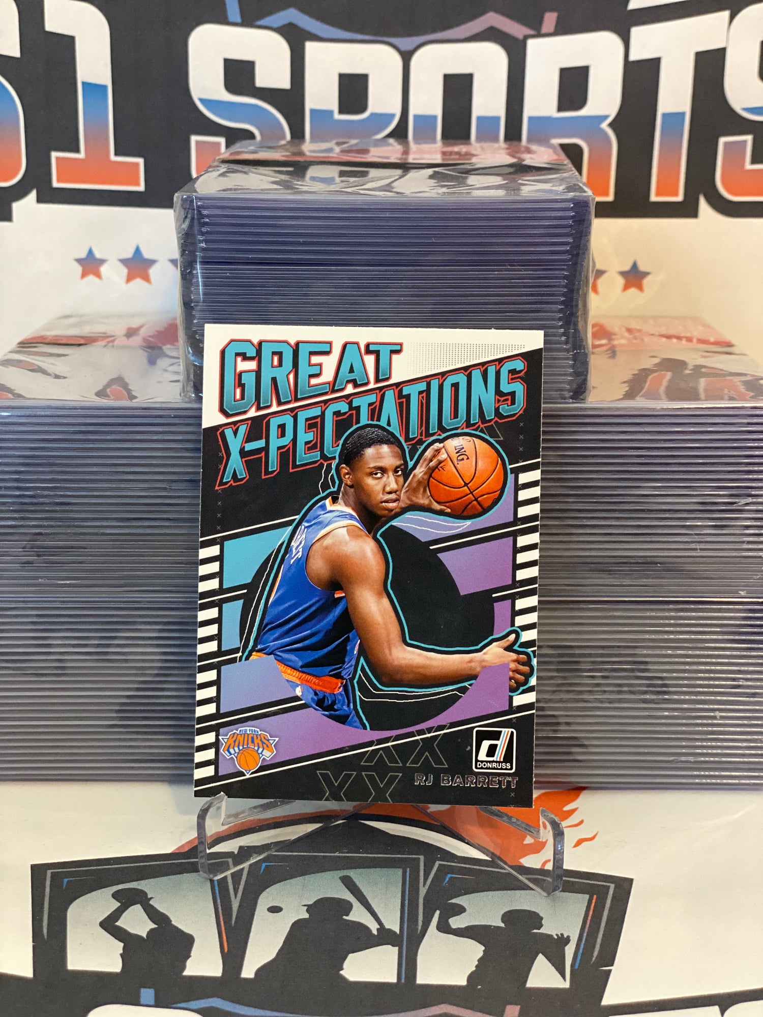 2020 Donruss (Great X-Pecations) RJ Barrett Rookie #9