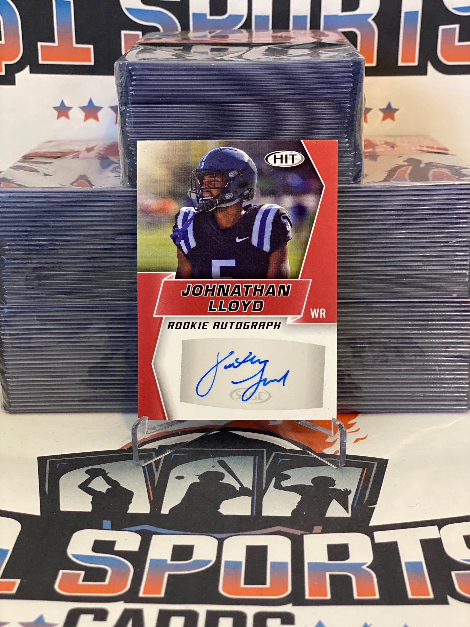 2019 Sage HIT (Red, Rookie Autograph) Jonathan Lloyd #A77