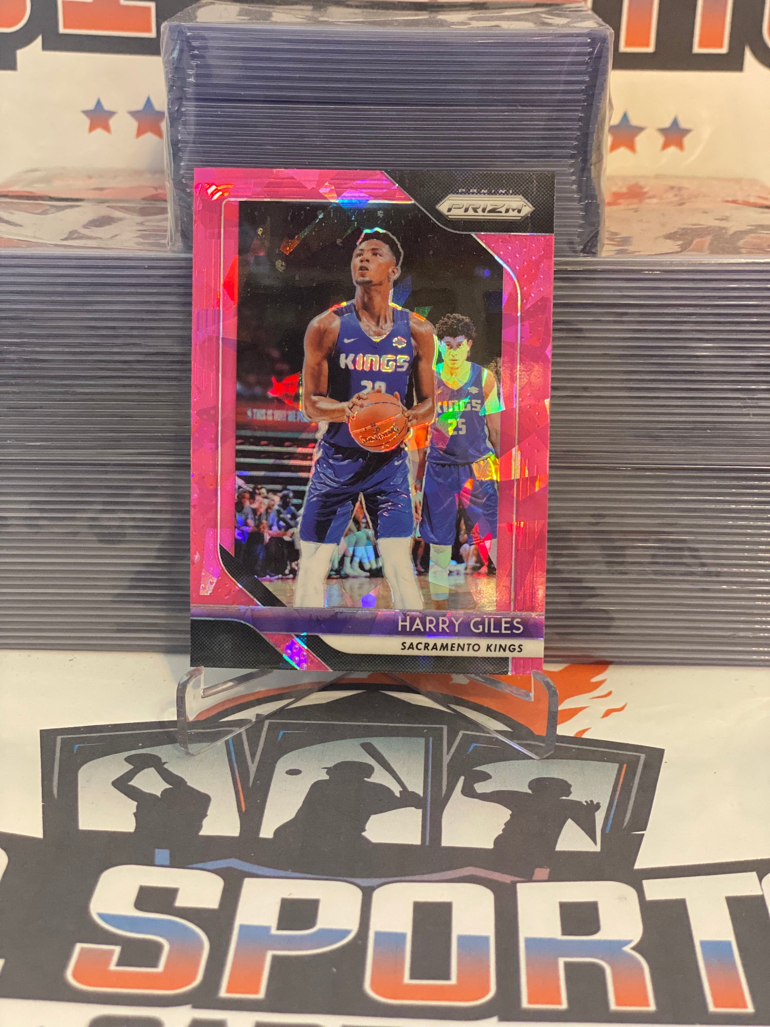 2018 Panini Prizm (Pink Ice Prizm) Harry Giles #201