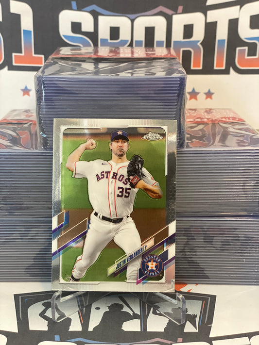 2021 Topps Chrome Justin Verlander #122