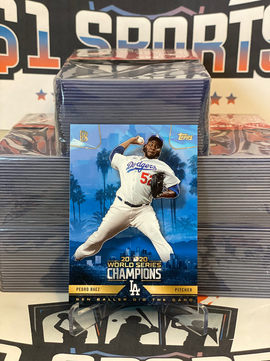 2020 Topps Ben Baller (Dodgers World Series Champions) Pedro Baez #9