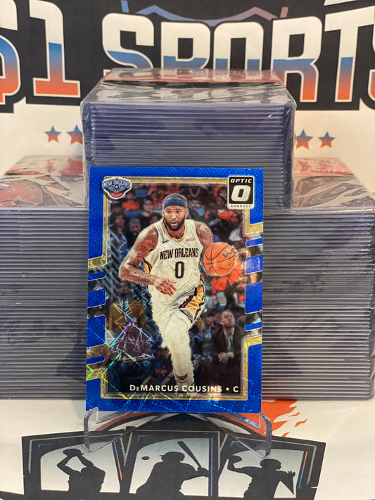 2017 Donruss Optic (Blue Velocity Prizm) DeMarcus Cousins #92