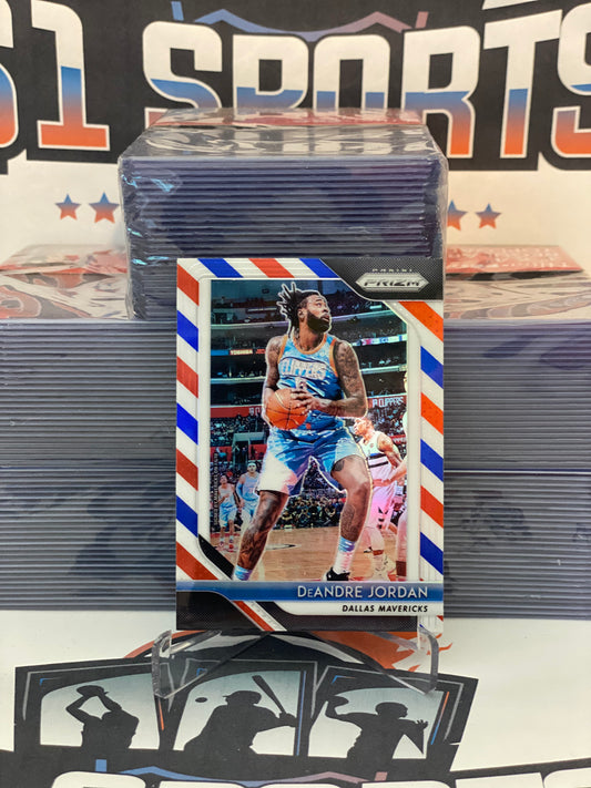 2018 Panini Prizm (Red White Blue Prizm) DeAndre Jordan #12