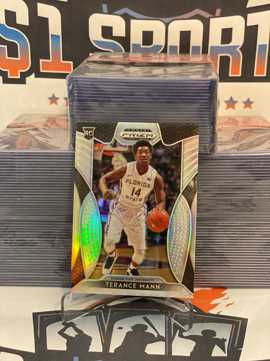 2019 Panini Prizm Draft Picks (Silver Prizm) Terance Mann Rookie #49