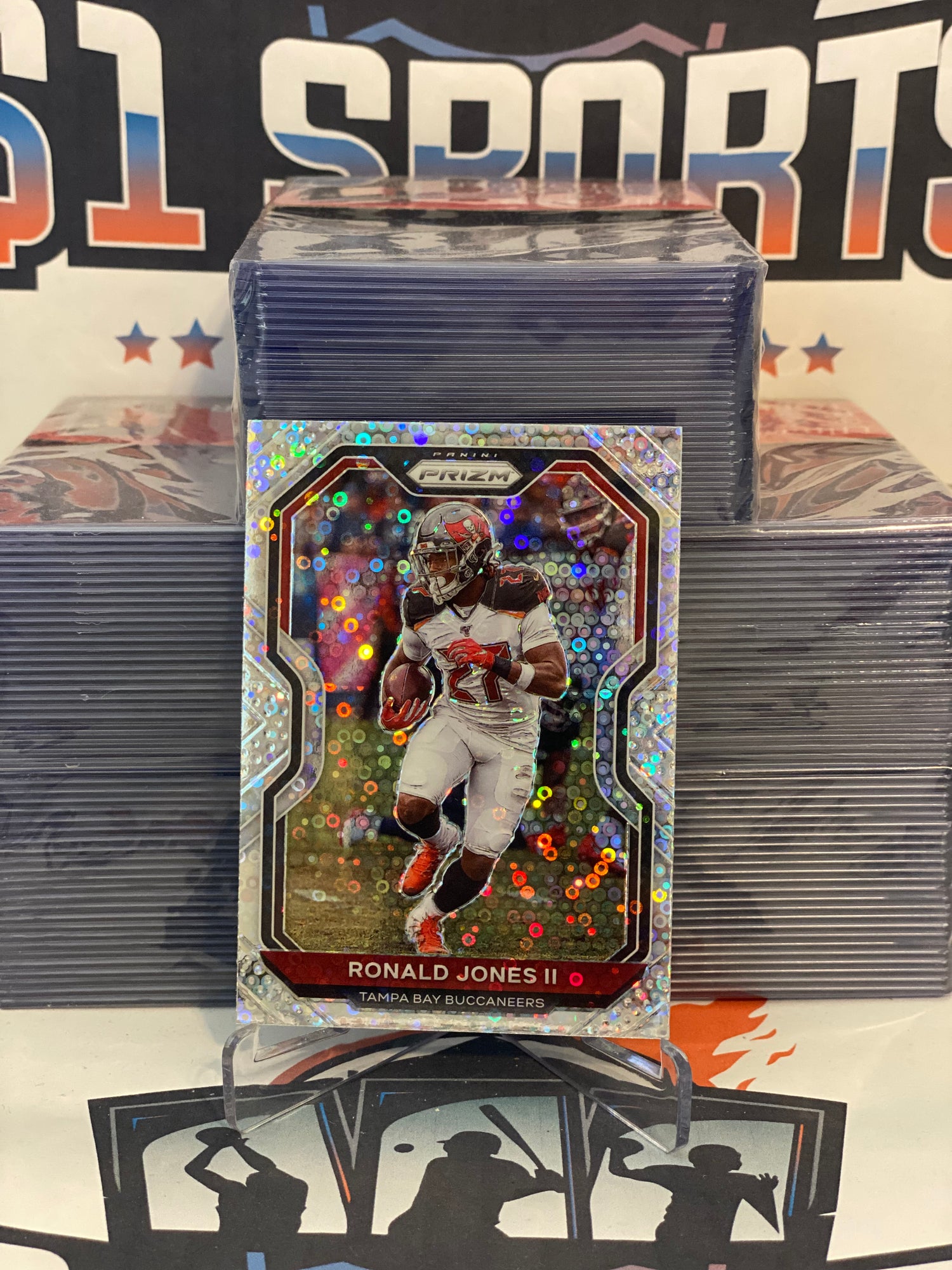 2020 Panini Prizm (Disco Prizm) Ronald Jones II #257