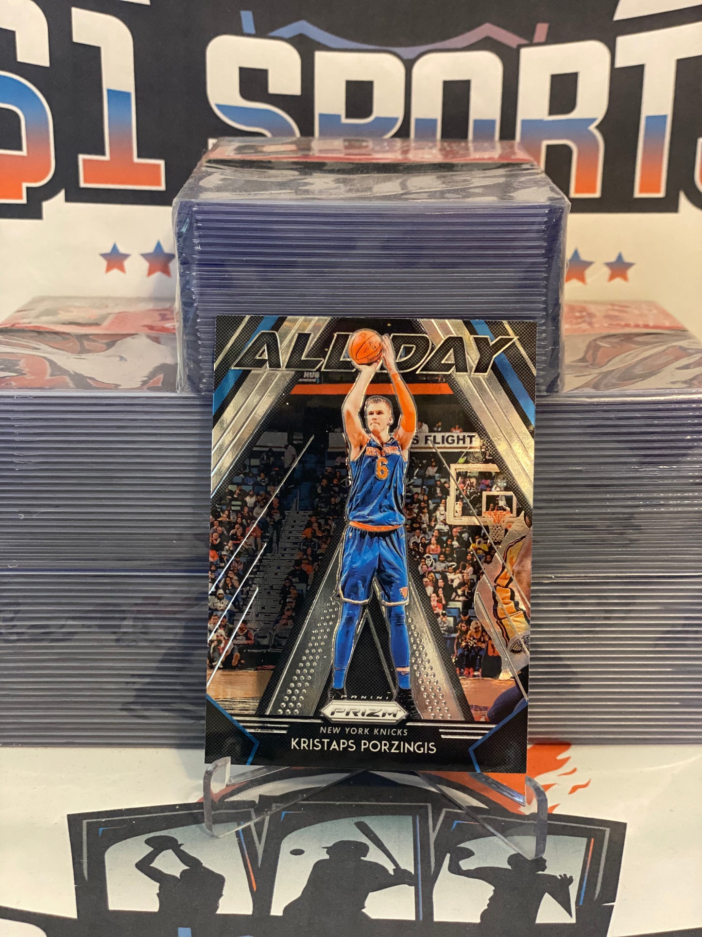 2018 Panini Prizm (All Day) Kristaps Porzingis #16