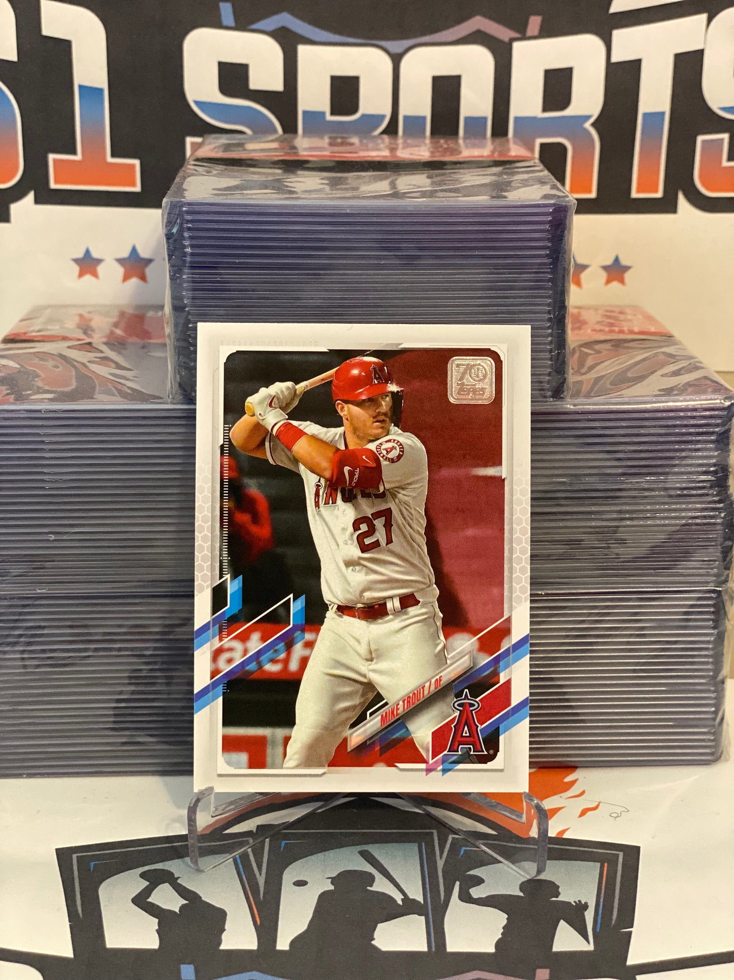 2021 Topps Mike Trout #27