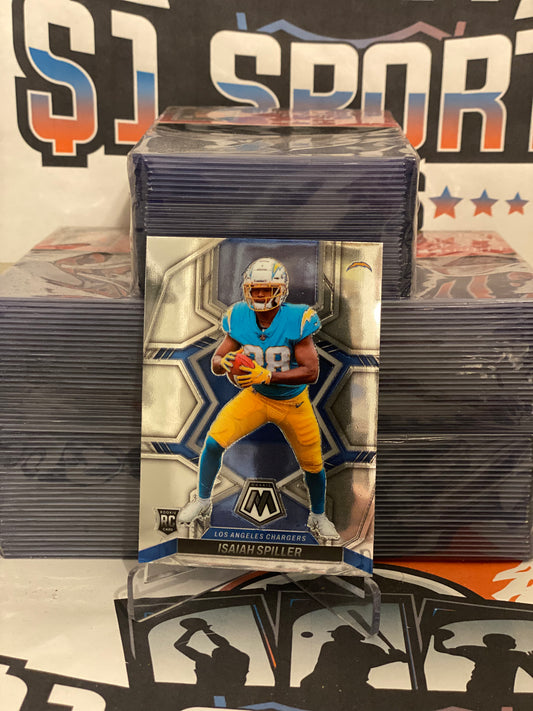 2022 Panini Mosaic Isaiah Spiller Rookie #310