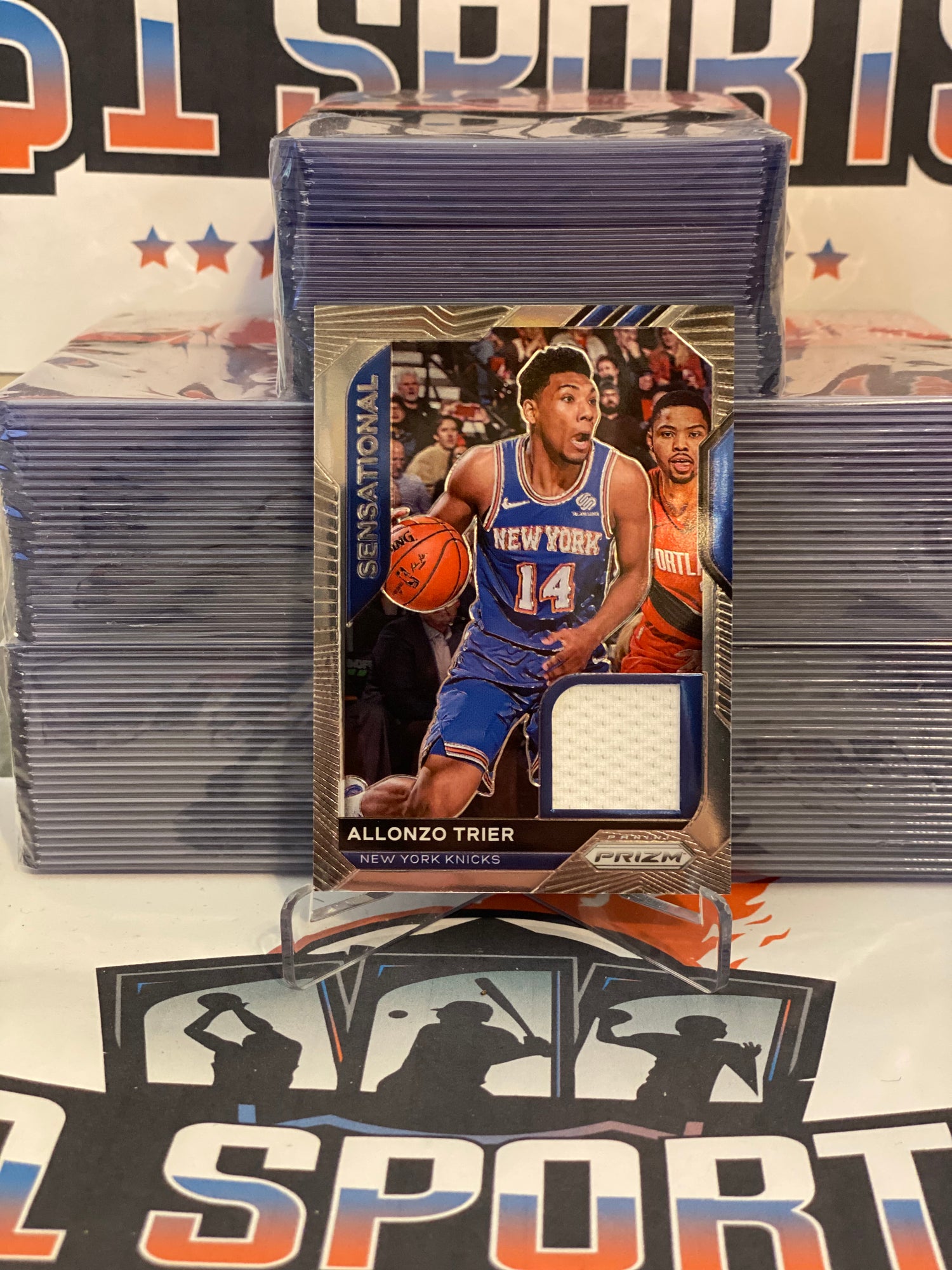 2020 Panini Prizm (Sensational Swatches Relic) Allonzo Trier #SSW-ALT