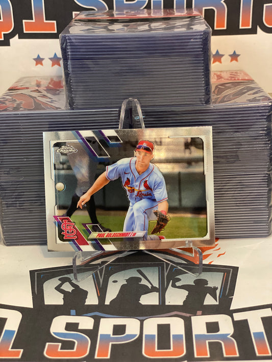 2021 Topps Chrome Paul Goldschmidt #14