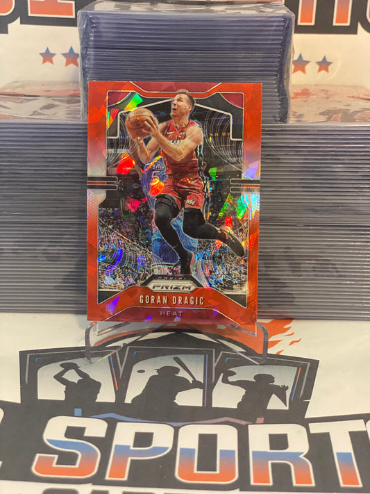 2019 Panini Prizm (Red Ice Prizm) Goran Dragic #145