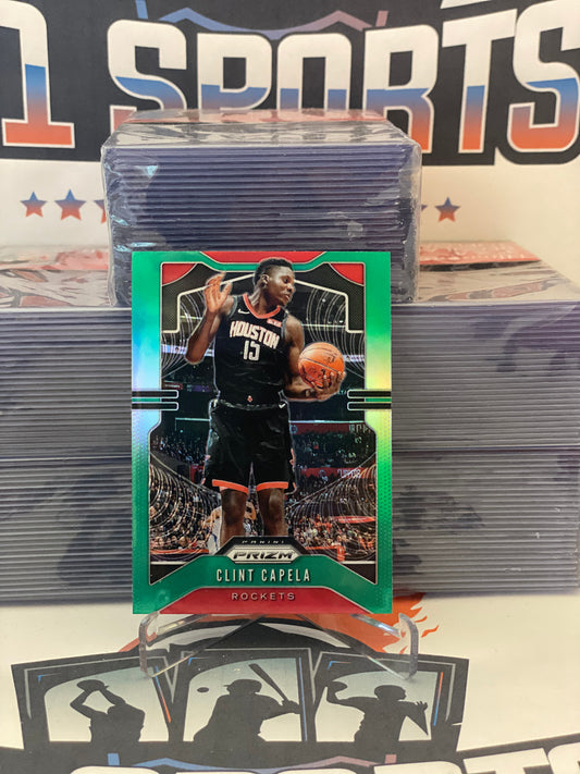 2019 Panini Prizm (Green Prizm) Clint Capela #110