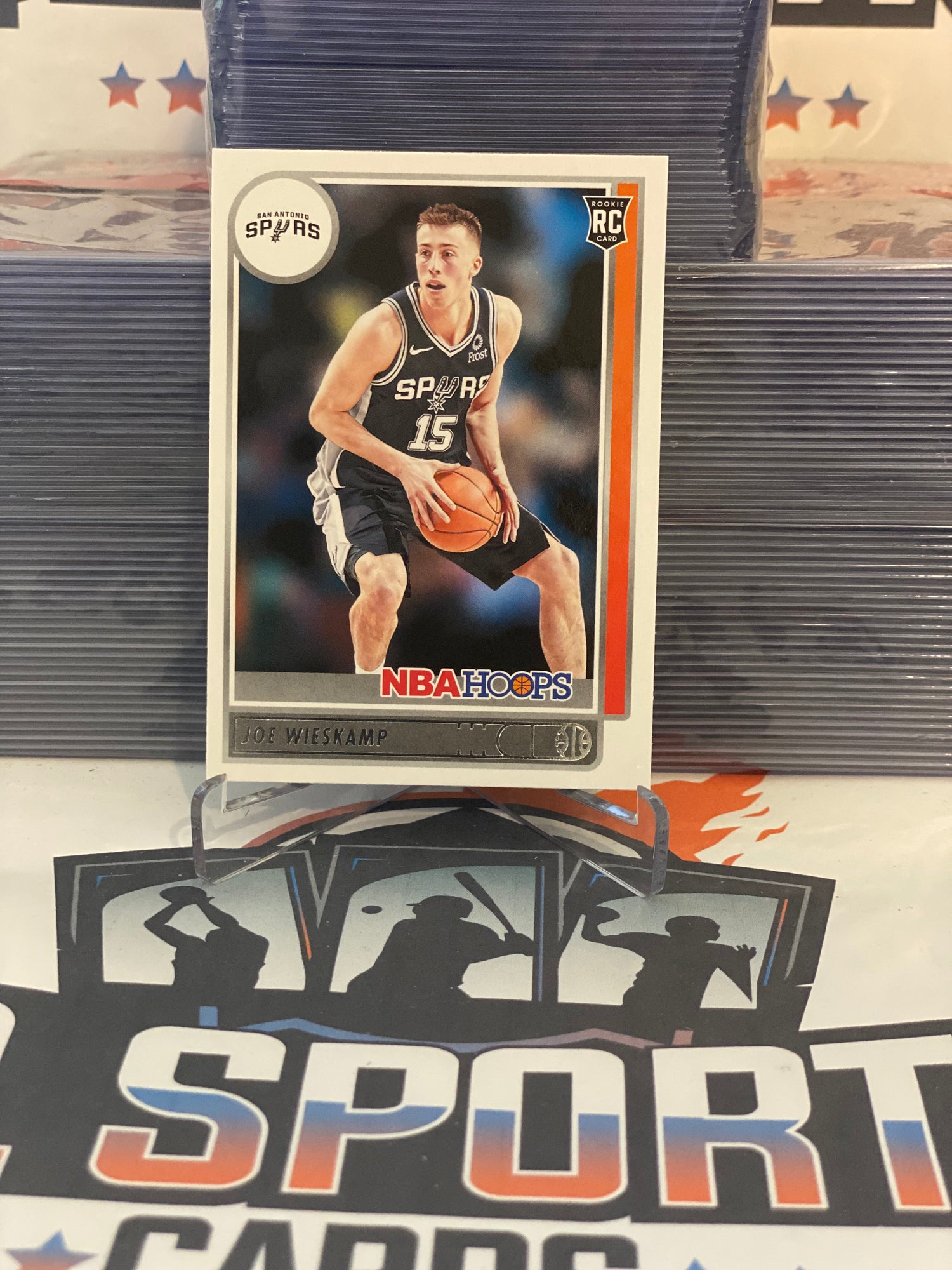 2021 NBA Hoops Joe Wieskamp Rookie #245