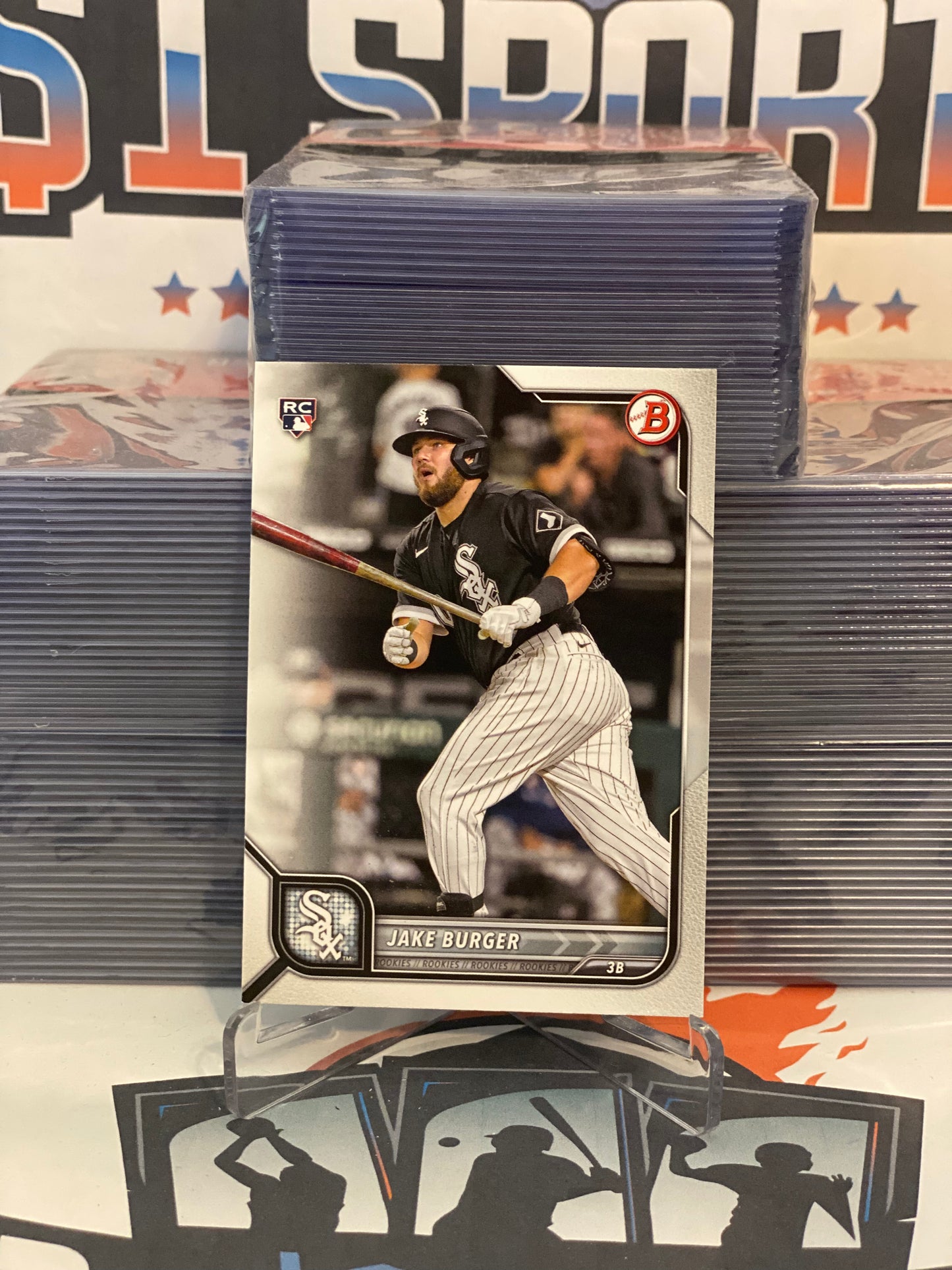 2022 Bowman Jake Burger Rookie #17