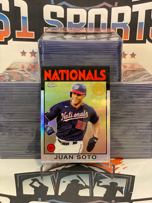 2021 Topps Chrome (1986 Redux) Juan Soto #86BC-4