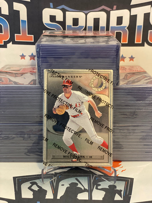 1996 Leaf Steel Will Clark #16
