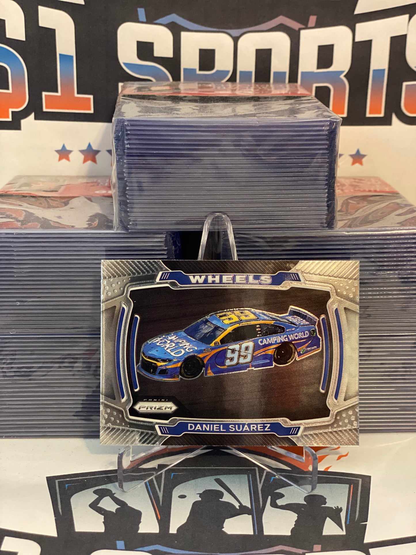 2021 Panini Prizm NASCAR (Wheels) Daniel Suarez #66