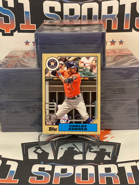 2022 Topps (1987 Redux) Carlos Correa #T87-31