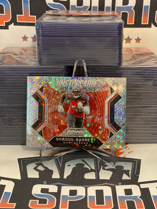 2020 Panini Prizm (Fast Break Prizm, Unstoppable) Shaquil Barrett #5