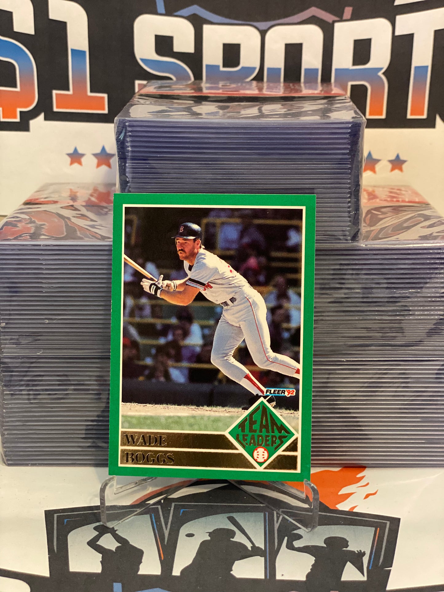 1992 Fleer (Team Leaders) Wade Boggs #13