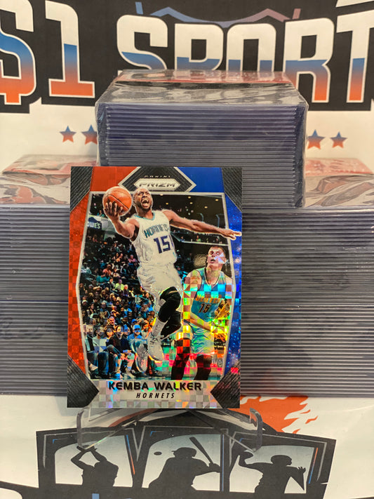 2017 Panini Prizm (Red White Blue Prizm) Kemba Walker #231