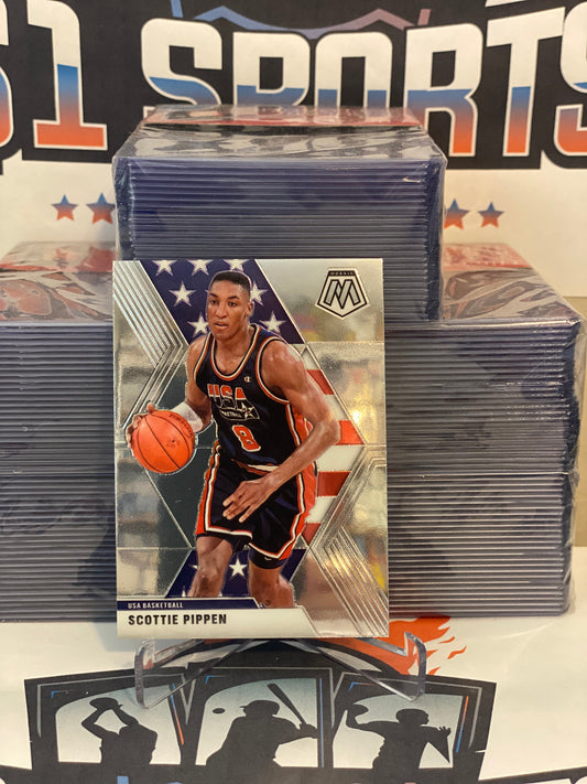 2019 Panini Mosaic (USAB) Scottie Pippen #256