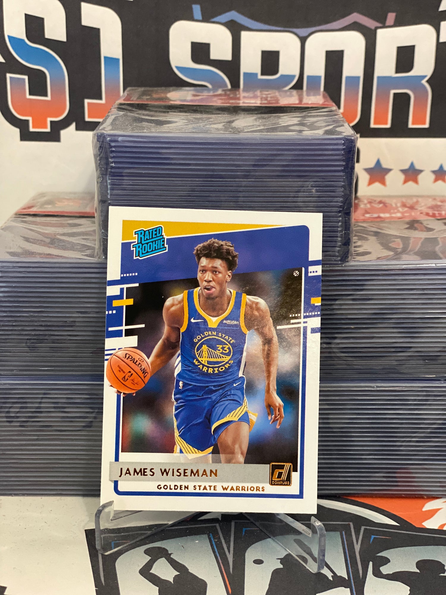 2020 Donruss (Rated Rookie) James Wiseman #226