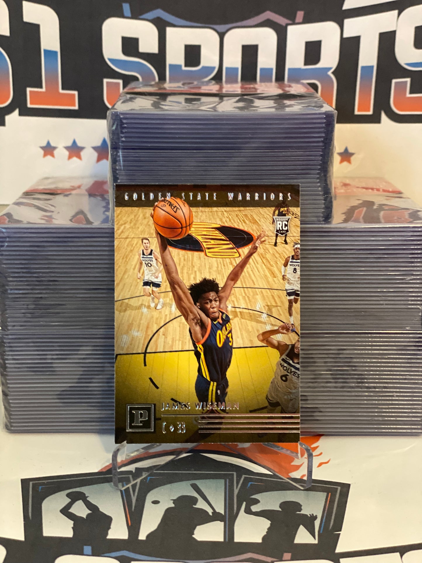 2020 Panini Chronicles (Panini) James Wiseman Rookie #115