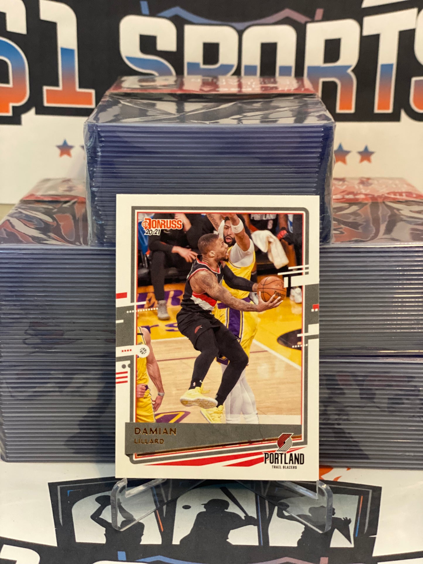 2020 Donruss Damian Lillard #28