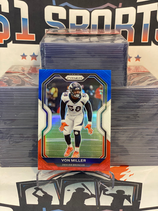 2020 Panini Prizm (Red White Blue Prizm) Von Miller #117