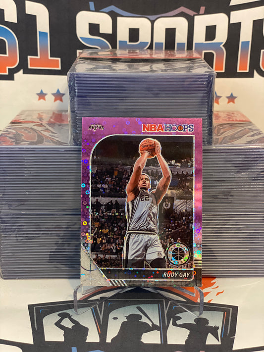 2019 Hoops Premium Stock (Purple Disco Prizm) Rudy Gay #173