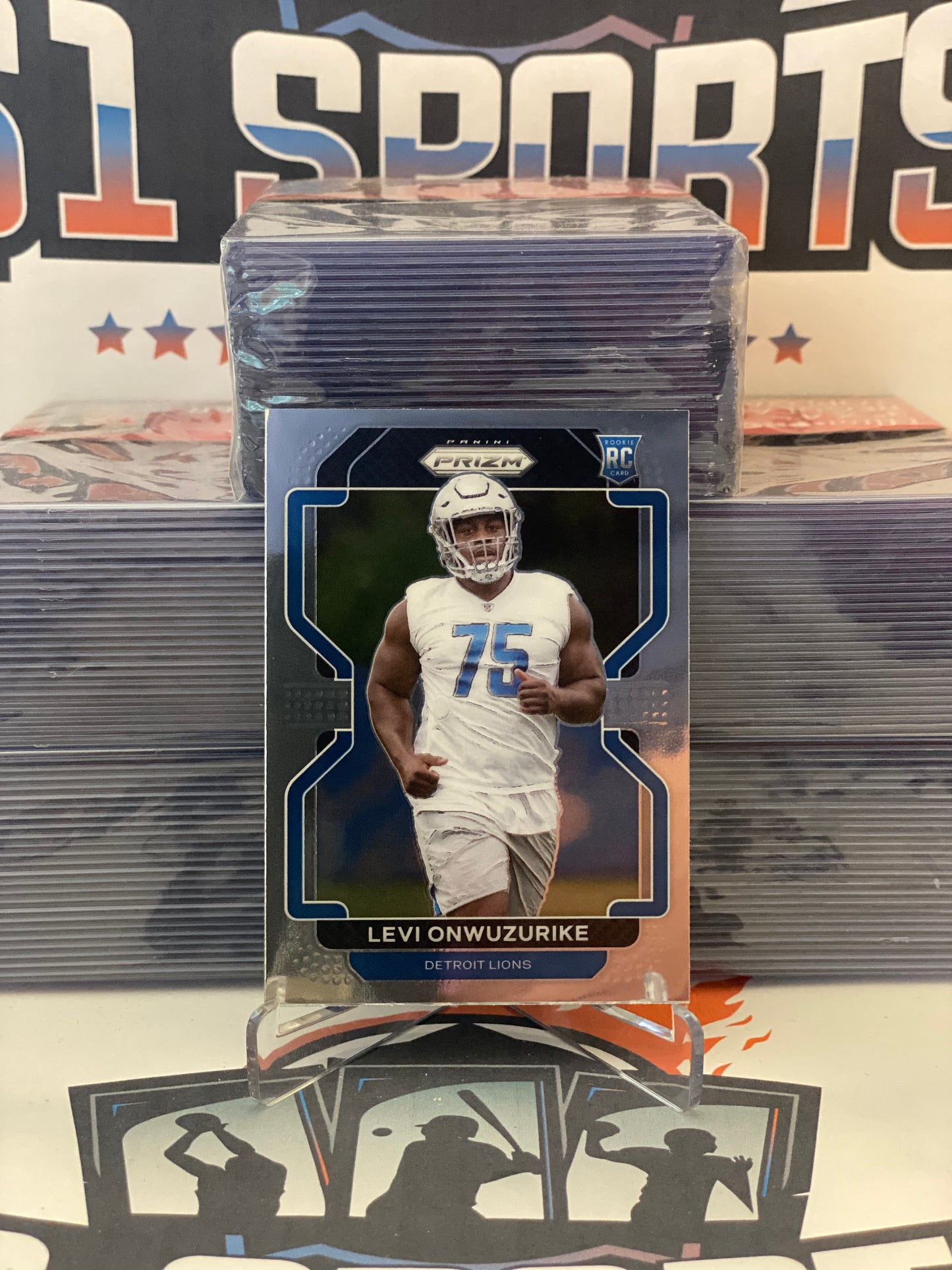 2021 Panini Prizm Levi Onwuzurike Rookie #423