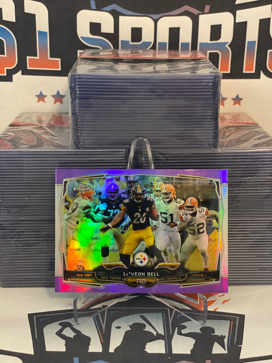 2014 Topps Chrome (Purple Refractor) Le'Veon Bell #50