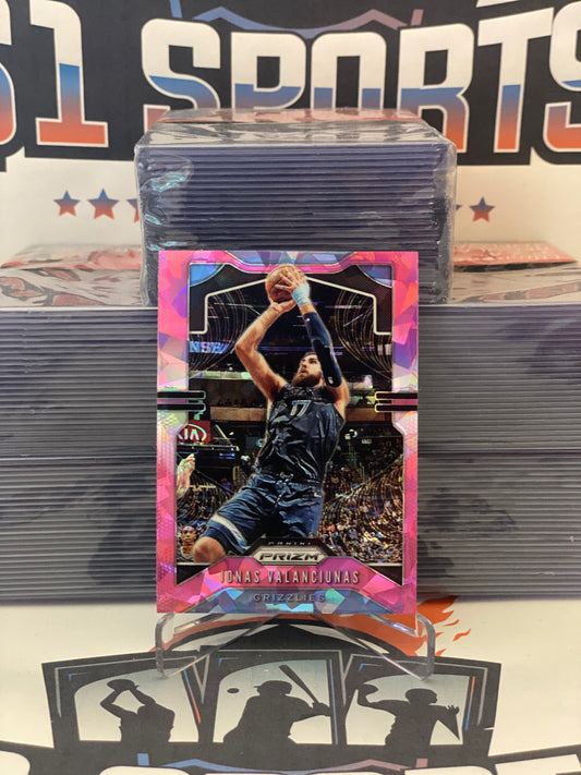 2019 Panini Prizm (Pink Ice Prizm) Jonas Valanciunas #229
