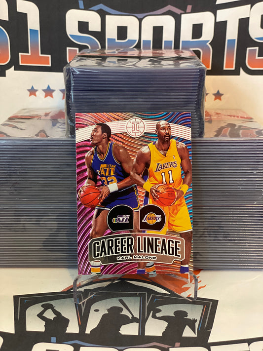 2019 Panini Illusions (Career Lineage) Karl Malone #20