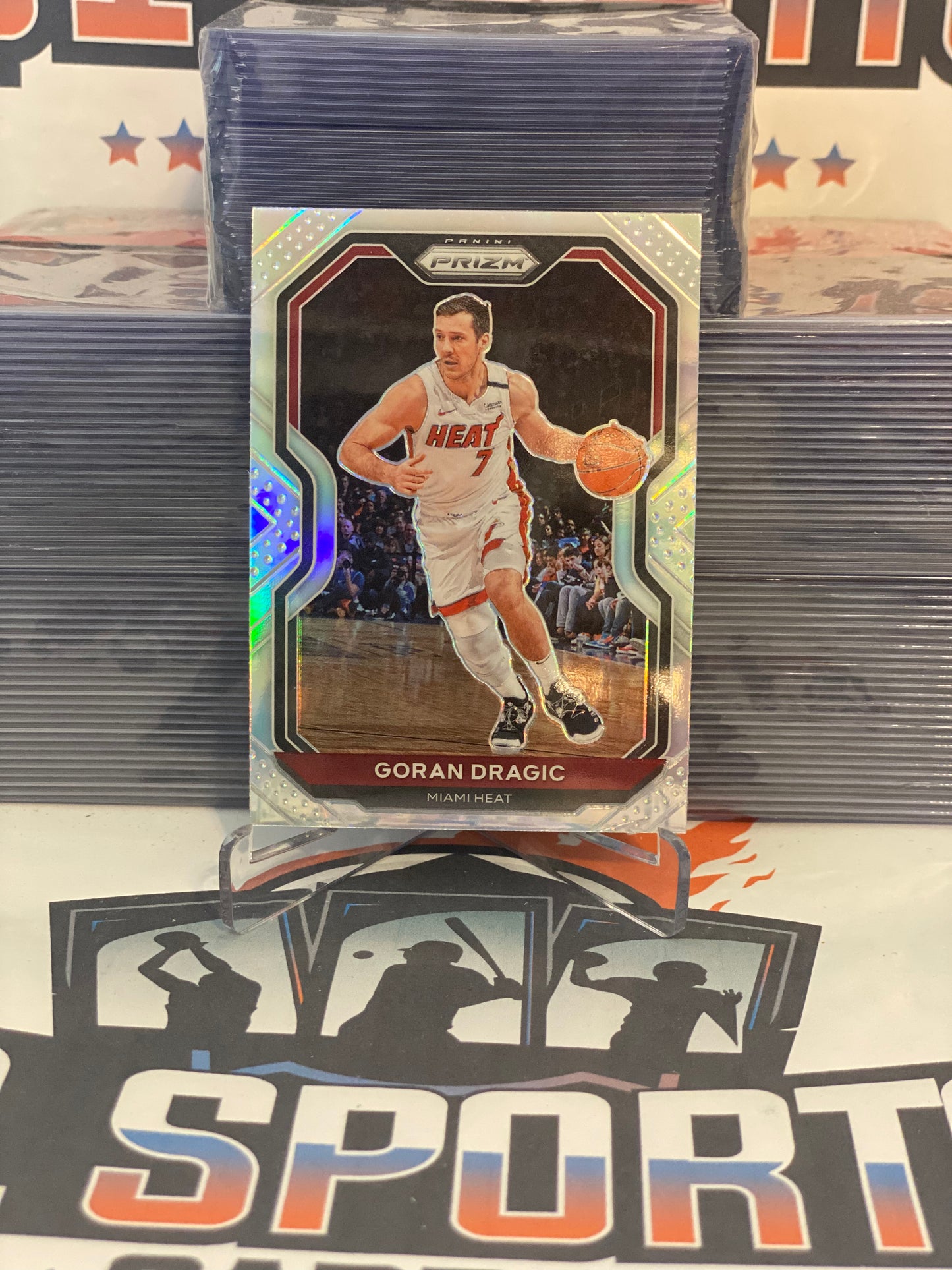 2020 Panini Prizm (Silver Prizm) Goran Dragic #179