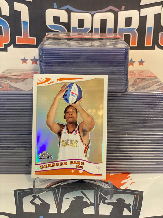 2005 Topps Chrome (Refractor 331/999) Bernard King Rookie #268
