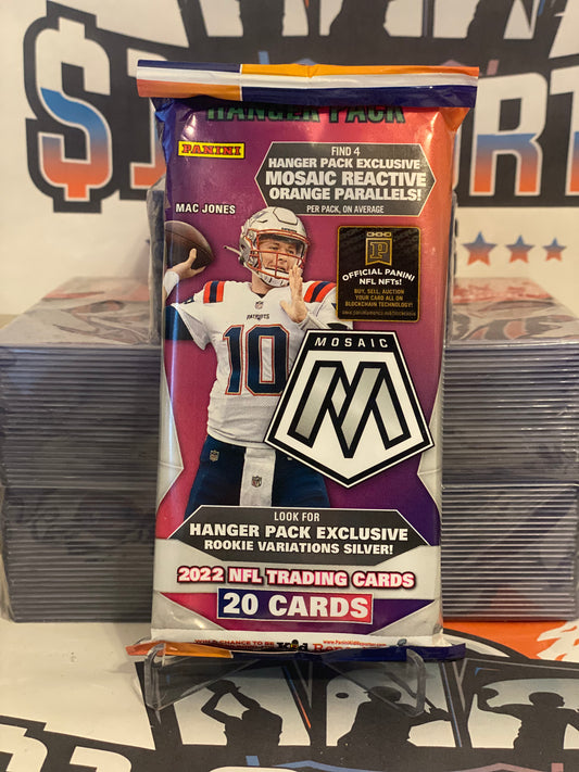 2022 Panini Mosaic NFL Football Hanger Pack