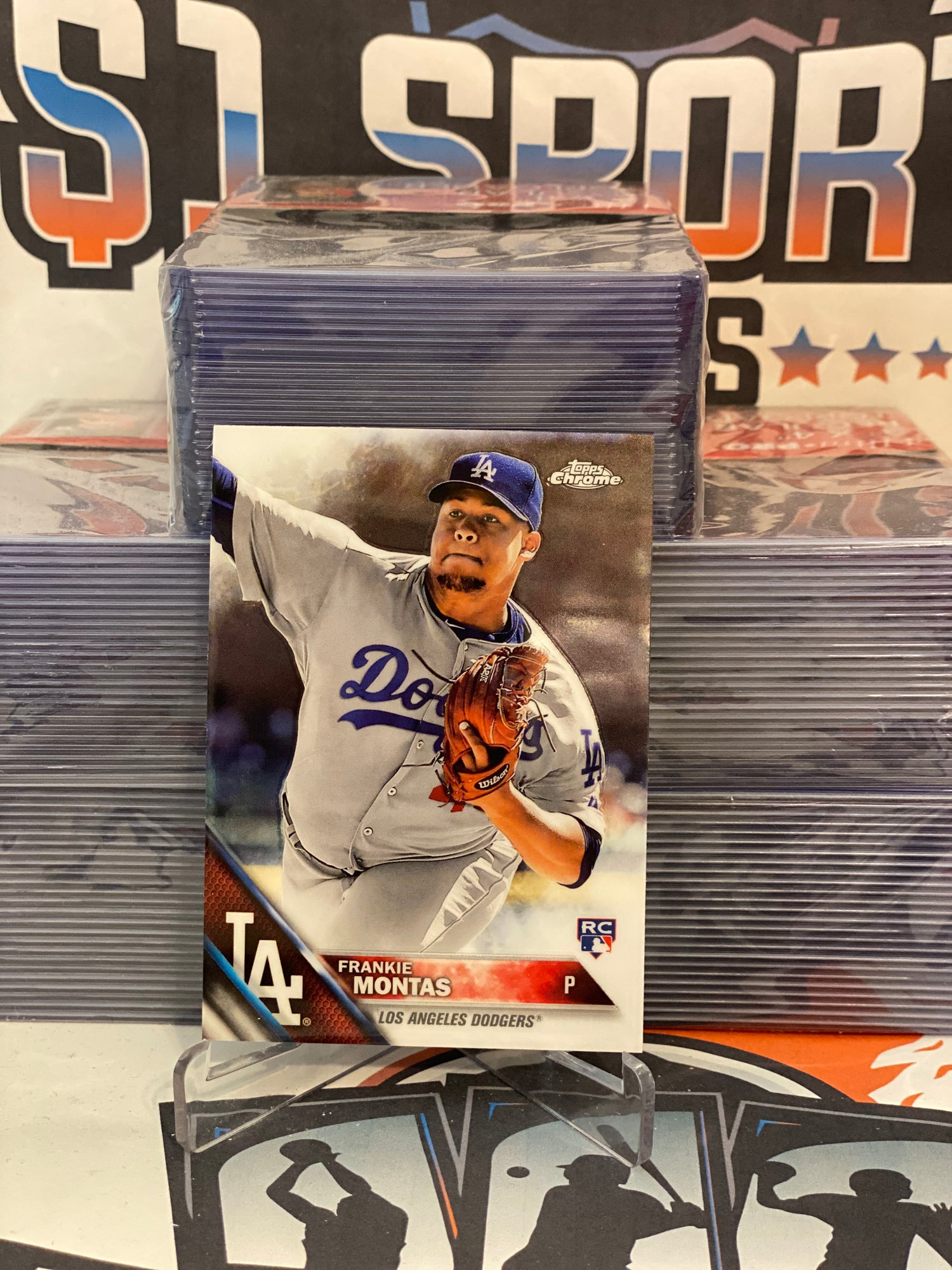 2016 Topps Chrome Frankie Montas Rookie #130