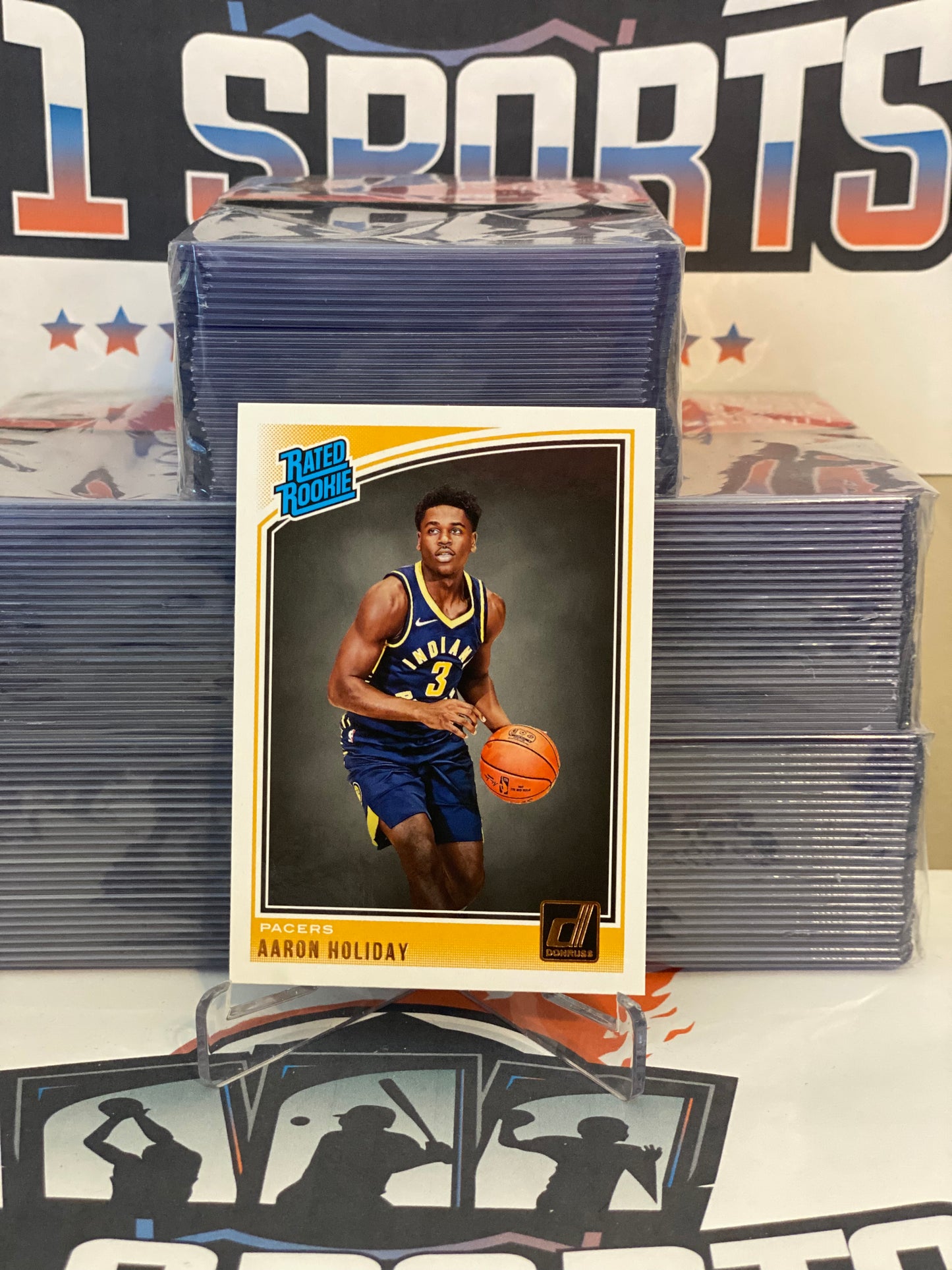 2018 Donruss (Rated Rookie) Aaron Holiday #176
