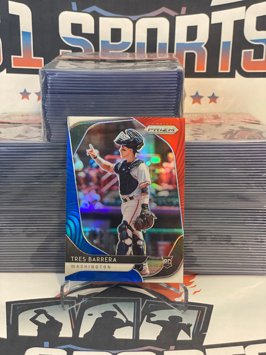 2020 Panini Prizm (Red White Blue Prizm) Tres Barrera Rookie #206