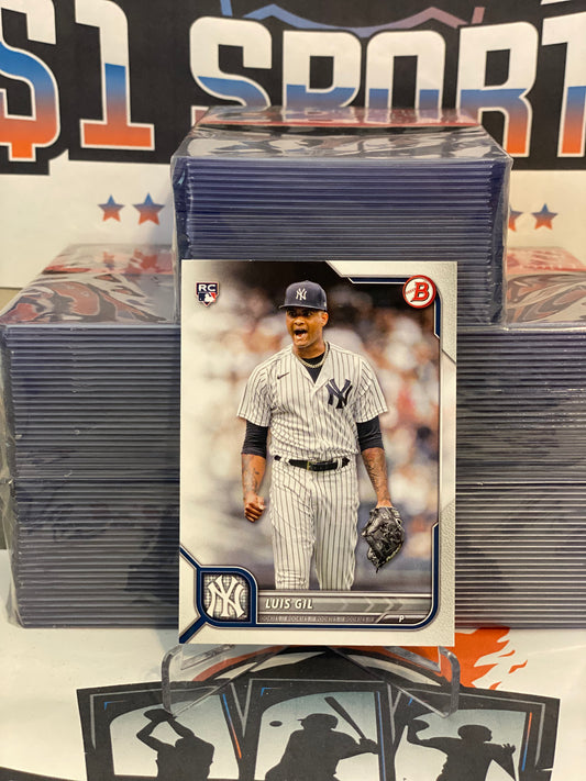 2022 Bowman Luis Gil Rookie #72