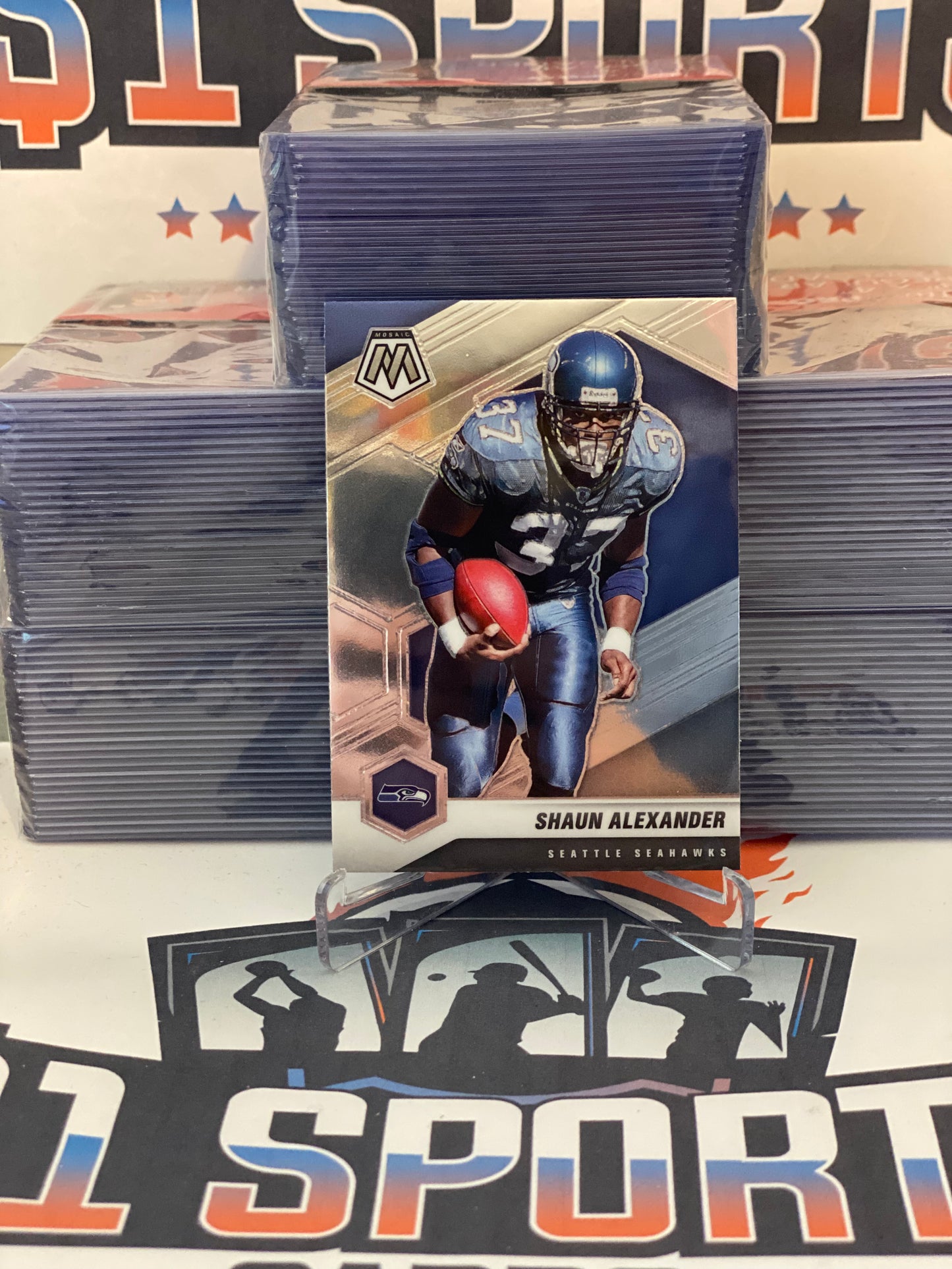 2021 Panini Mosaic Shaun Alexander #181