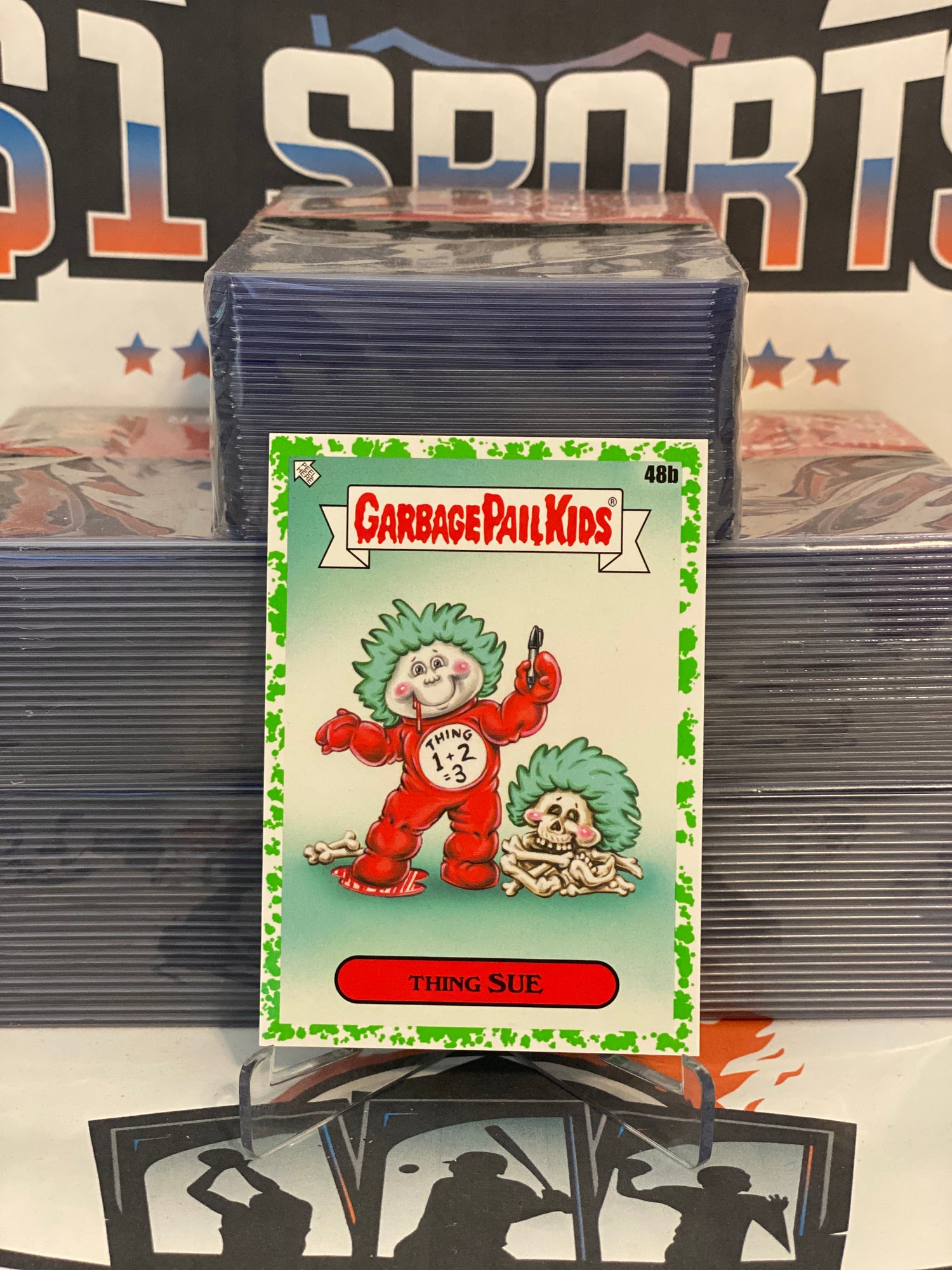 2022 Garbage Pail Kids Book Worms (Booger) Thing Sue #48b