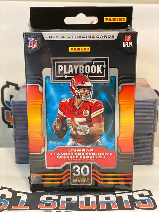 2021 Panini Playbook NFL Football Hanger Box