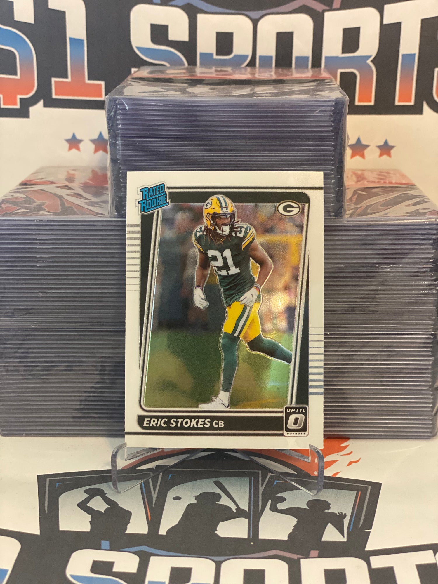 2021 Donruss Optic (Rated Rookie) Eric Stokes #251